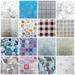 Wipe Clean Vinyl PVC Tablecloth, Square & Oblong Sizes, Various Designs.