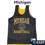 MICHIGAN BASKETBALL JERSEY LARGE ADULT 42 Inches (VERY GOOD)