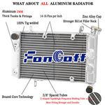 Aluminium Radiator For 2003-08 SUZUKI LT-Z400 LTZ400 KFX400 DVX40 17710-07G10 UK