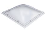 Whitesales Rooflight EM Dome -Polycarbonate Flat Roof Skylight - Various Sizes