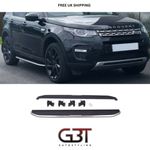 FOR LAND ROVER DISCOVERY SPORT SIDE STEPS RUNNING BOARDS BLACK/SILVER (OE Style)