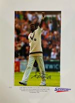 Curtly Ambrose - West Indies Cricket: signed ltd. Ed.  A2 print c/w proof