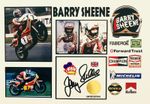 Barry Sheene Photo Display. Signed.