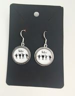 The Beatles Earrings 925 Silver hooks
