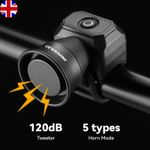Bicycle Horn Mountain Bike Mini USB Charging/Battery Waterproof Electronic Bike
