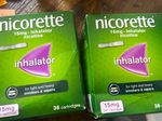Nicorette Inhalator 15mg 36 Cartridges X 2