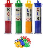 Game Toys Left Center Right Dice Chips Party Family Friends Play Dice Fun UK