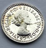 1984 Elizabeth II Maundy  Silver Penny Coin