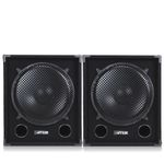 2400W MAX15SUB 15" Inch Subwoofer Sub Bass Speakers DJ PA Karaoke Party UK Stock