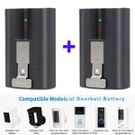 2X HIXON RING BATTERY FOR RING VIDEO DOORBELL 2 3 PLUS SPOTLIGHT STICK UP CAMERA