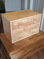 Vintage Engineers 4 Drawer Tool Cabinet