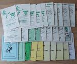 29 x DAWLISH TOWN HOME PROGRAMMES 1979/80 to 2005/06  **Free Postage**