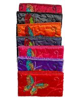 BULK BUY - 10 Butterfly sequin + beaded purses - can cost less than £1 per purse