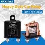 High Current Relay Starting Relay 200A 120A 100A 12V 24V Power Automotive Heavy 