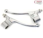 classic clutch & brake lever set, 7/8" 22mm bars, trials, MX, type