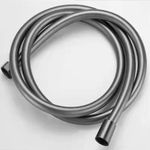 New PVC High Pressure Silver & Black Smooth Shower Hose for Bathroom Handheld He