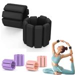 1 pair Adjustable Wrist Ankle Weights Aerobics Pilates Weight-Bearing Bracelet