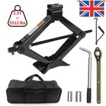 2.5 Ton Scissor Jack Storage Bag for Car Van Garage Crank Wrench Speed Handle