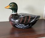 Michel Caugant France duck shape terrine / pate dish 