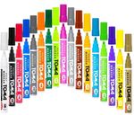 Permanent Paint Pen Oil Based Art Marker Waterproof Medium Glass Wood Stone Set