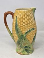 Original Vintage Staffordshire Corn Cob Pitcher 24cm Tall