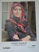 EastEnders Genuine Unsigned Cast Card - Rakhee Thakrar