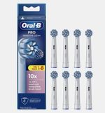 NEW Oral-B Pro Sensitive Clean Replacement Toothbrush Heads Pack Of 8