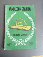 Wimbledon Greyhounds The 25th Laurels Aug 22nd 1958 Won by Granthamaian
