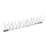 10x 50cm x 11cm STAINLESS STEEL Anti Bird Pigeon Spikes Window Ledge Roof Wall