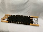 Apache Standard extra wide  ash canoe centre seat with fixings, webbed and oiled