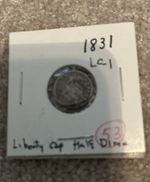1831 Half Dime - Ch Fine (#53734-L)