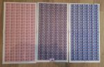 GB. 3 Full sheets. 1961 Savings Bank, 1962 Productivity, 1963 FFH  (RefR5401)