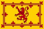 Rampant Lion Scottish Royal Banner of Scotland Rugby Football Flag - 5x3ft