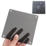 2x PC case Washable 120mm Fan Filter Mesh, Black Fan Guard Dust filter 12cm