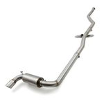 3" STAINLESS CATBACK EXHAUST SYSTEM BRUSHED FOR BMW 1 SERIES F20 116I 2012–2015