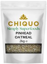 Chiquo Pinhead Oatmeal 2kg - Steel Cut Oats - 100% Stabilised & Wholegrain