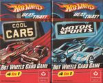 HOT WHEELS TRUMPS 2 PACKS- COOL CARS + MOTOR SPORTS 4 IN 1 CARD GAMES NEW SEALED