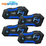 FX4 Pro Motorcycle Bluetooth Headset Helmet Intercom 4-Way 1000m Communication