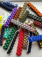 Handmade Paracord Crown Cinnet Keyrings