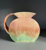 SylvaC 1175 Pilgrim jug-vase, round spiral pattern, flat narrow vase