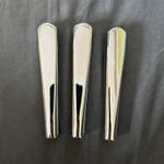 x3 Chrome Beer Tap Handles