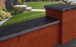 Black Basalt Natural Stone Wall Coping 30mm Thickness 