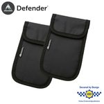 Defender Signal Blocker - 2 Pack - Faraday Pouch Police Preferred Specification