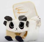 Small animal carrier bag breathable Cute Panda