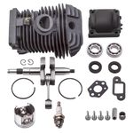 1 × CYLINDER KIT W/PISTON CRANKSHAFT ENGINE FOR STIHL 023 025 MS230 MS250