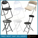 FOLDING STOOLS CHAIRS FOLDABLE LIGHTWEIGHT CAMPING FABRIC PADDED STOOL CHAIR NEW