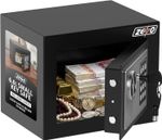 FIREPROOF STEEL SAFE SECURITY HOME OFFICE MONEY CASH SAFETY BOX WITH KEY DIGITAL