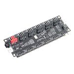 GameMax 6 Port ARGB Fan Hub With SATA Power for 6 x 3-Pin and 4-Pin ARGB PC Fans