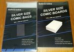 100 x SILVER AGE ( BAGS AND BACKING )  BOARDS SAFE GRADES