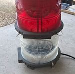 Flash Technology Aviation Beacon/Strobe Light Red/White w/ Cable MPN 59017
